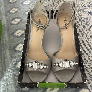 Kelly and Katie silver Dress Heels